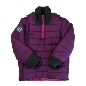 Buckle Me Girls Purple Toasty Jacket size: 5T
